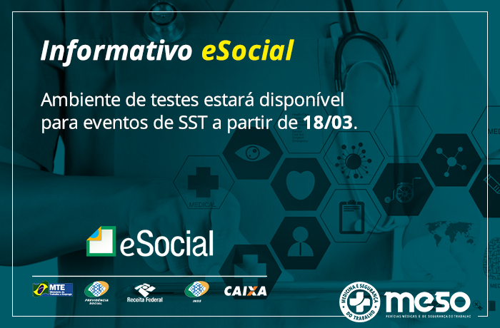 Ambiente de testes para eventos de SST