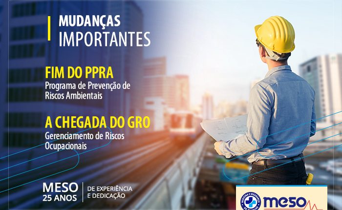 Fim do PPRA e Chegada da GRO